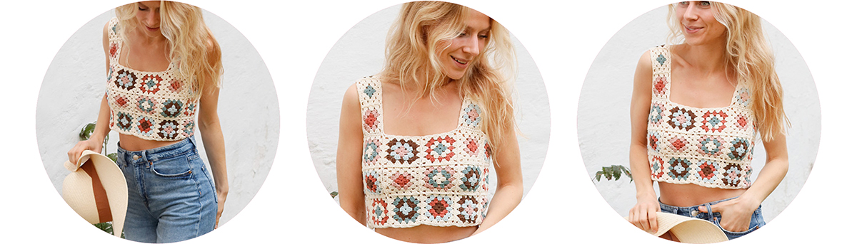 Woodstock weekend crop top haakpatroon