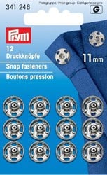 Prym Drukkers Zilver 11mm