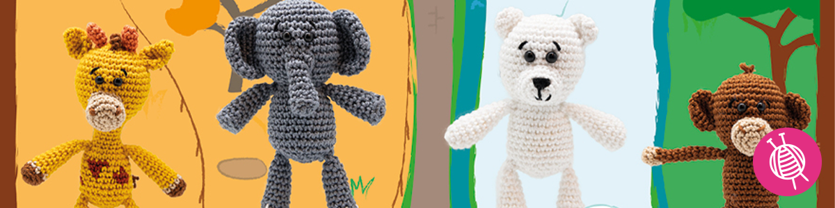 Zin in beestachtige leuke Amigurumi? Doe mee met de Dierentuin CAL!