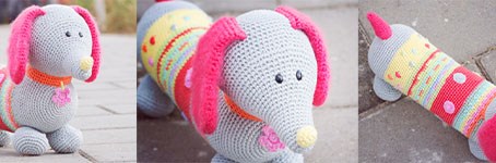 Leer amigurumi haken met Teckel Tony!