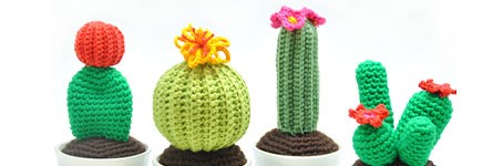 Cactus haken - 4 Gratis Haakpatronen