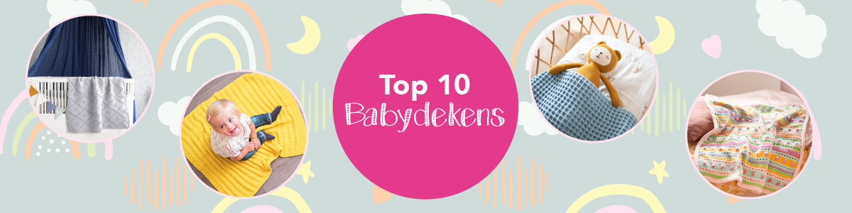 Top 10 babydekens – Dit zijn de leukste haak- en breipatronen 