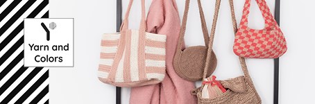 Hippe, gehaakte tassen maken met Yarn and Colors Lookbook #29 ZenTastic Bags