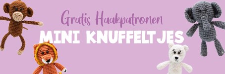 Mini knuffels haken: de leukste gratis haakpatronen voor jou verzameld!