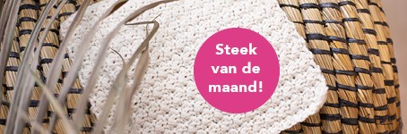 Suzette steek haken - Steek van de maand