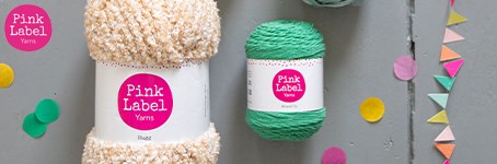 Haak of brei met Pink Label Yarns!