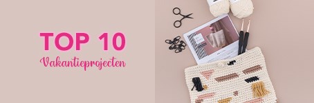 Top 10 handwerkprojecten voor in de vakantie!