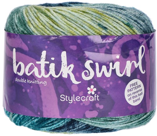 Stylecraft Batik Swirl DK 3732 Blue Ocean