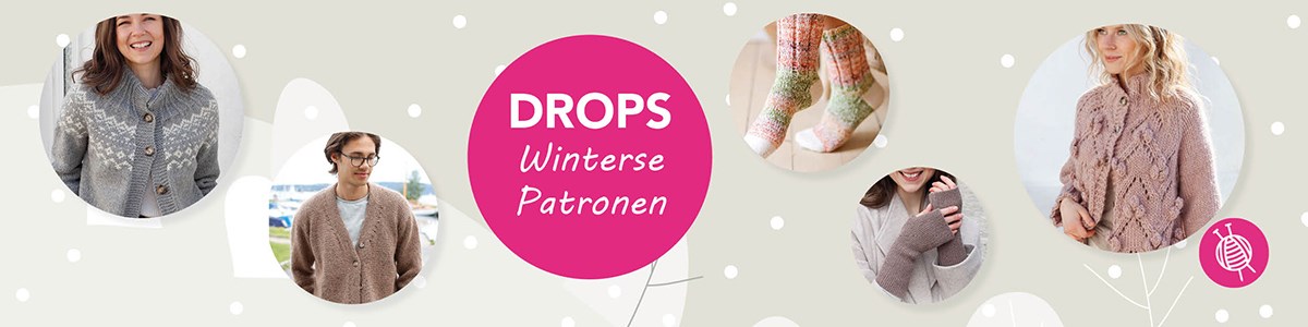 Winterse garens en patronen met Drops! 