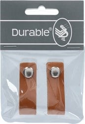 Durable Leren Label Blanco (2 stuks)