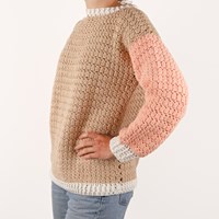 Colorblock Sweater XS 009 haakpakket-3