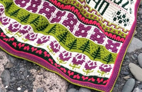 Rosina Plane - Lakenham Sampler Blanket CAL Bright Haakpakket-2